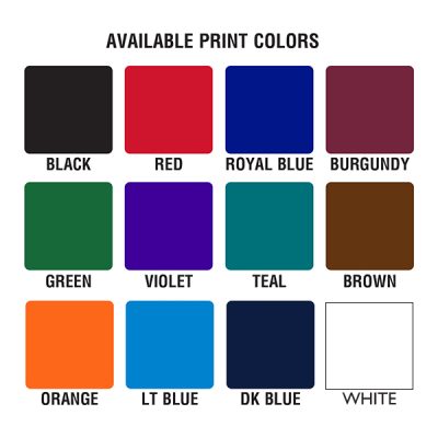 Imprint Colors