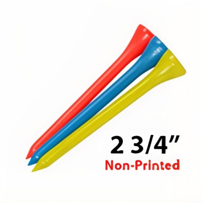 NON IMPRINTED GOLF TEES - 2 3/4"
