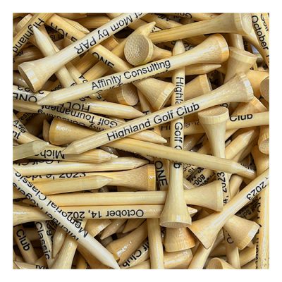 Solid Color Golf Tees