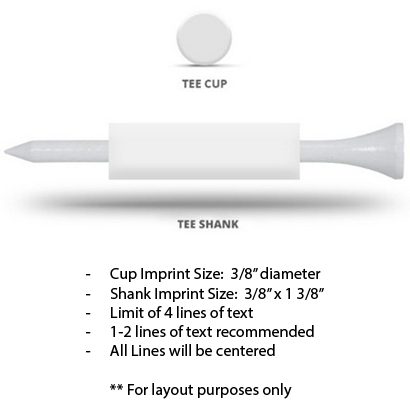 Virtual Proof-Tee-Cup-Shank - Personalized Golf Tees & Ball Markers